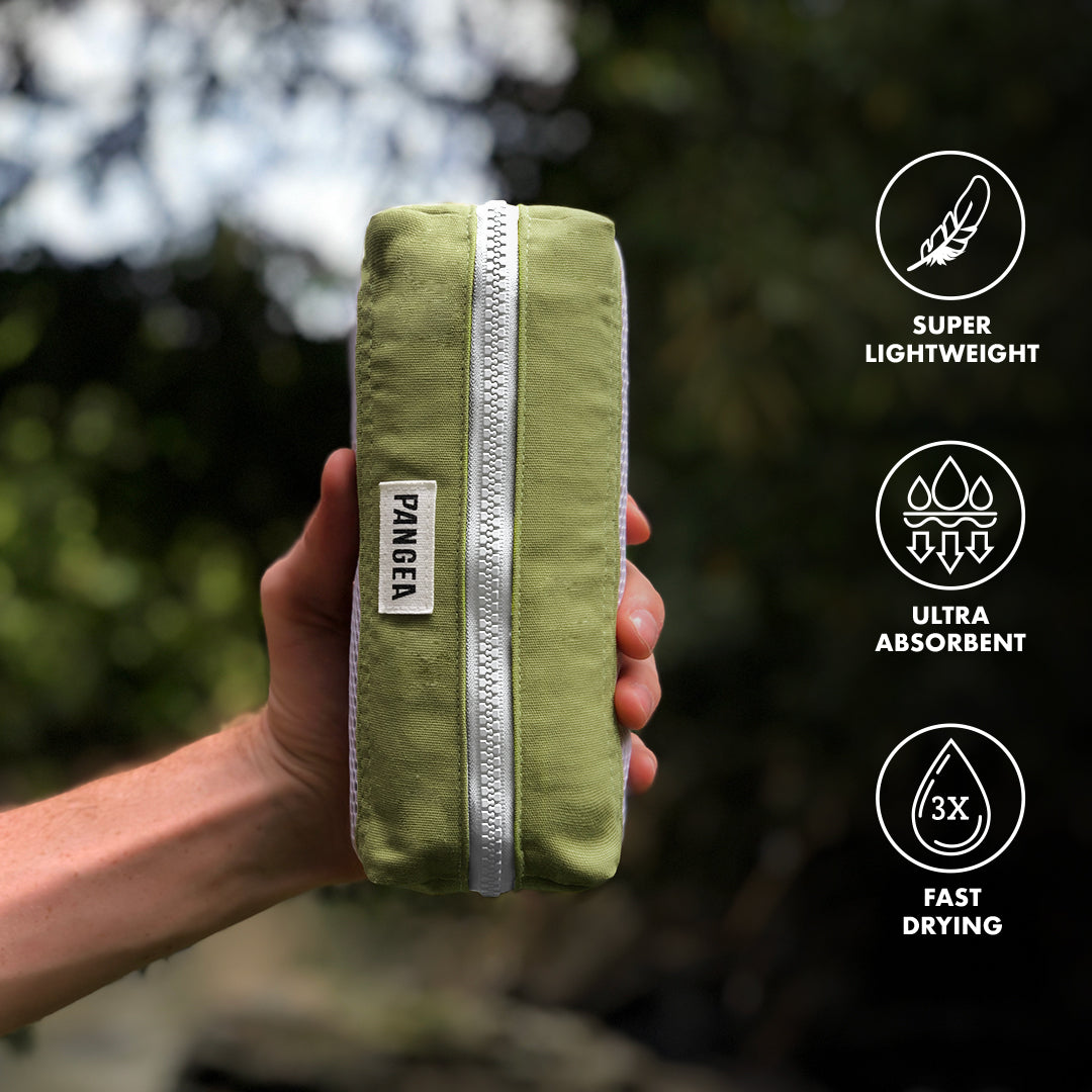 Bamboo Travel Towel Pangea Movement